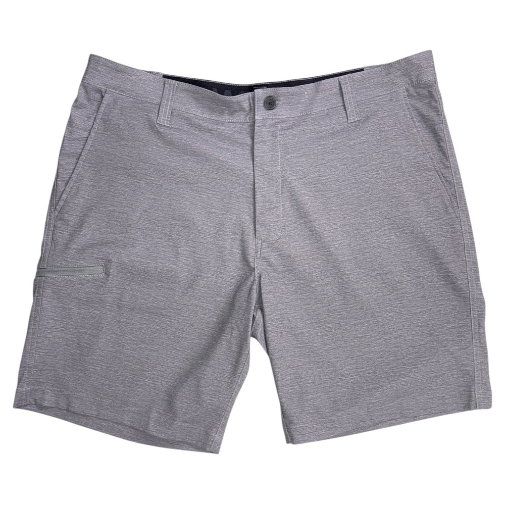 Hawke & Co Men’s Gray Athletic Shorts Size 38W Performance Stretch Activewear